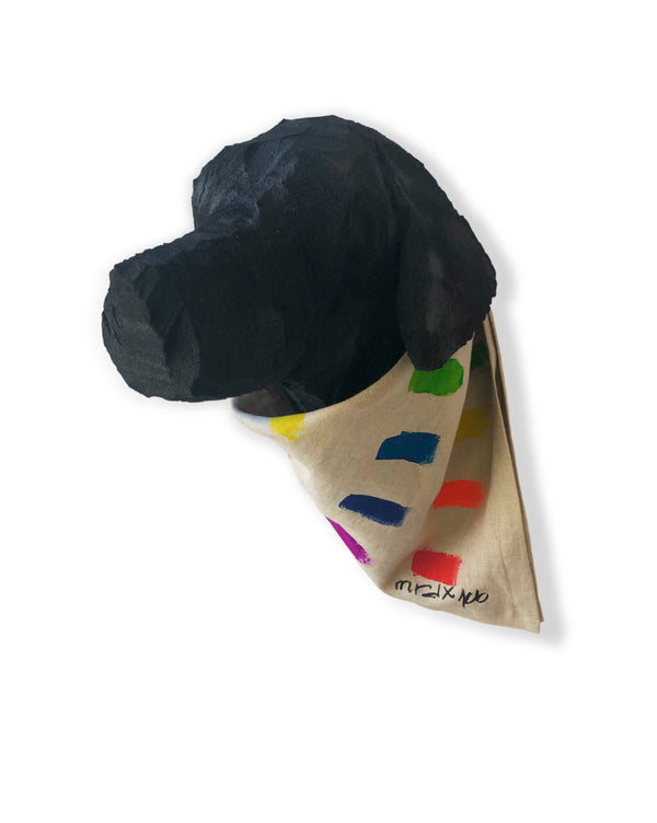 Limited Edition ROYGBIV Hand Painted Bandana