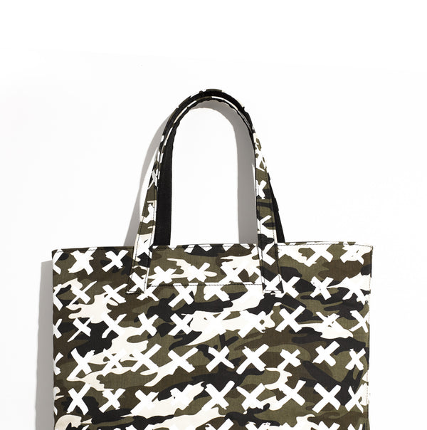 Tote / Camo-X White - Mr. Dog New York