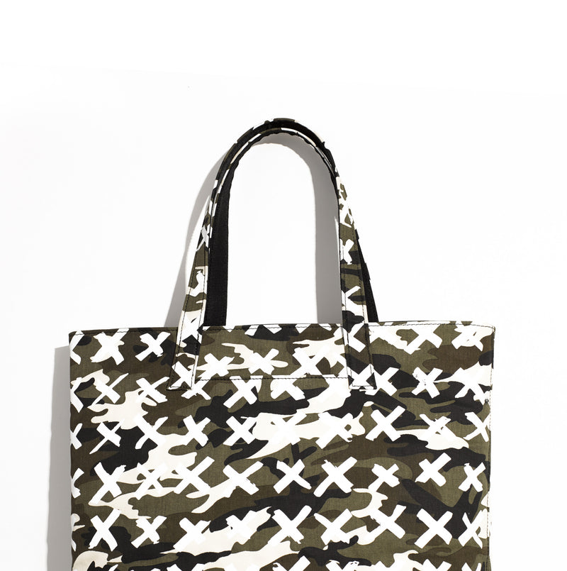 Tote / Camo-X White - Mr. Dog New York