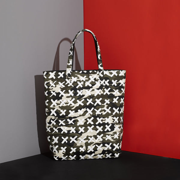 Tote / Camo-X White - Mr. Dog New York