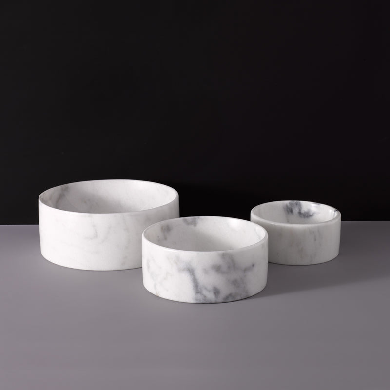 Marble Water Dog Bowl from Mr. Dog – Mr. Dog New York