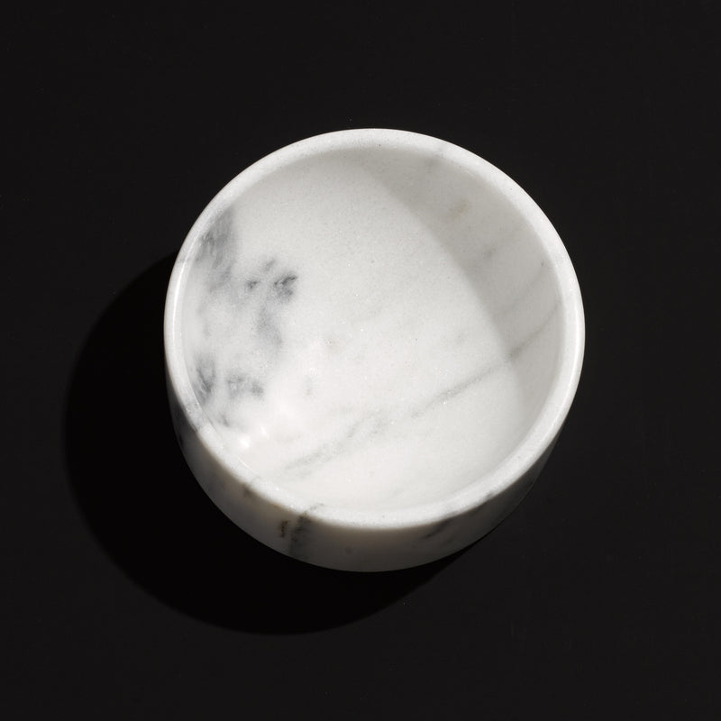 Dog Bowl Marble Unique Modern Cool Hip Luxury Sustainable Hand Crafted Best Made in USA Made in Brooklyn Mr. Dog New York