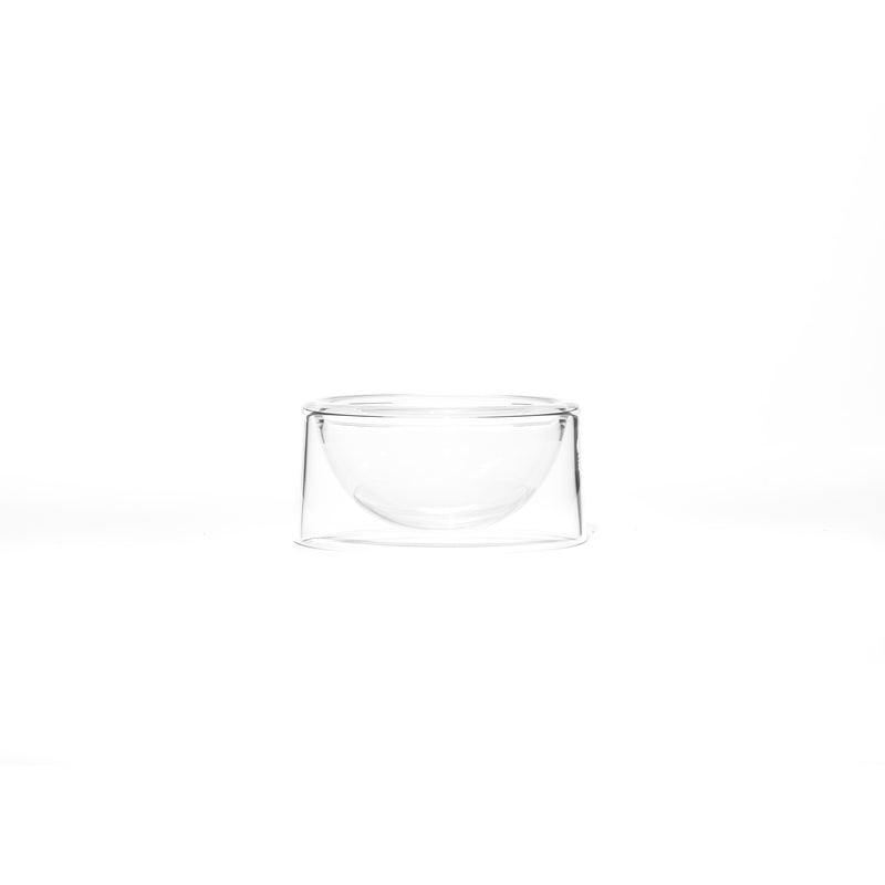 Dog Bowl Glass Artisan Hand Blown Unique Sophisticated Modern Cool Best Quality Made in USA Made in Brooklyn Mr. Dog New York