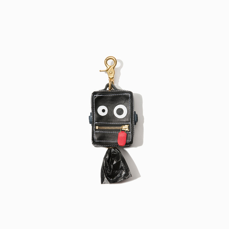 Roboto Dog Poop Bag Holder Classic Black