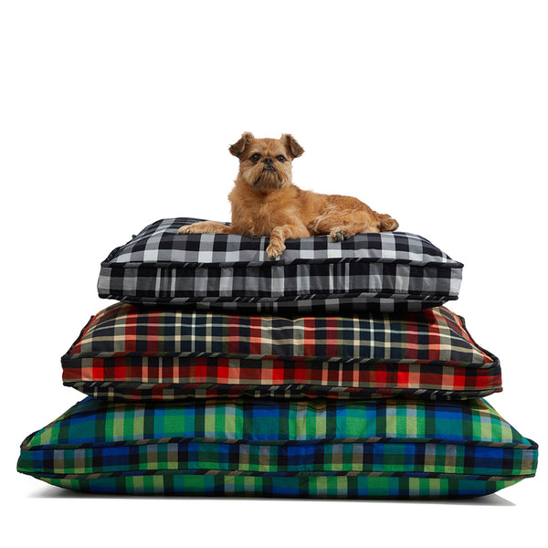 MRDxJCRT Dog Bed Gregory Peck plaid