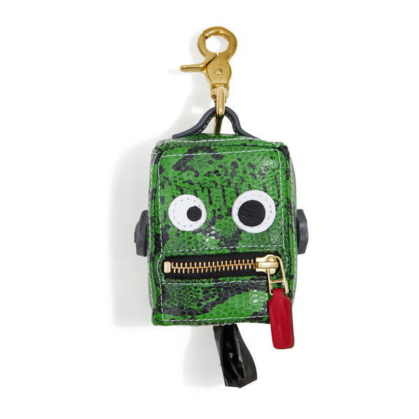 Limited Edition Roboto Dog Poop Bag Holder - Neon Green