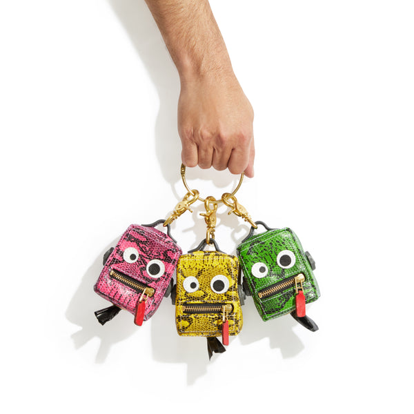 Limited Edition Roboto Dog Poop Bag Holder - Neon Green