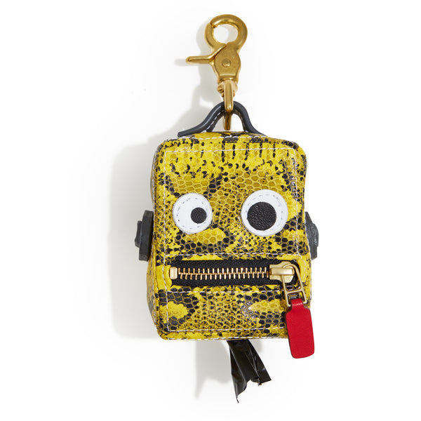 Limited Edition Roboto Dog Poop Bag Holder - Neon Yellow