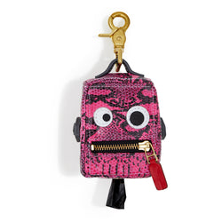 Limited Edition Roboto Dog Poop Bag Holder - Neon Pink