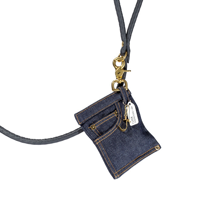 Denim Poop Bag Holder - Mr. Dog New York