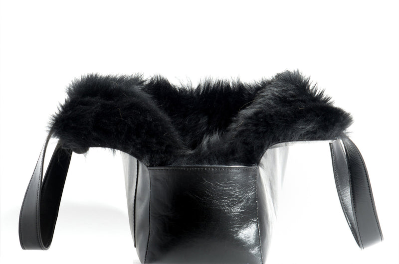 Sheepskin Travel Tote - Mr. Dog New York